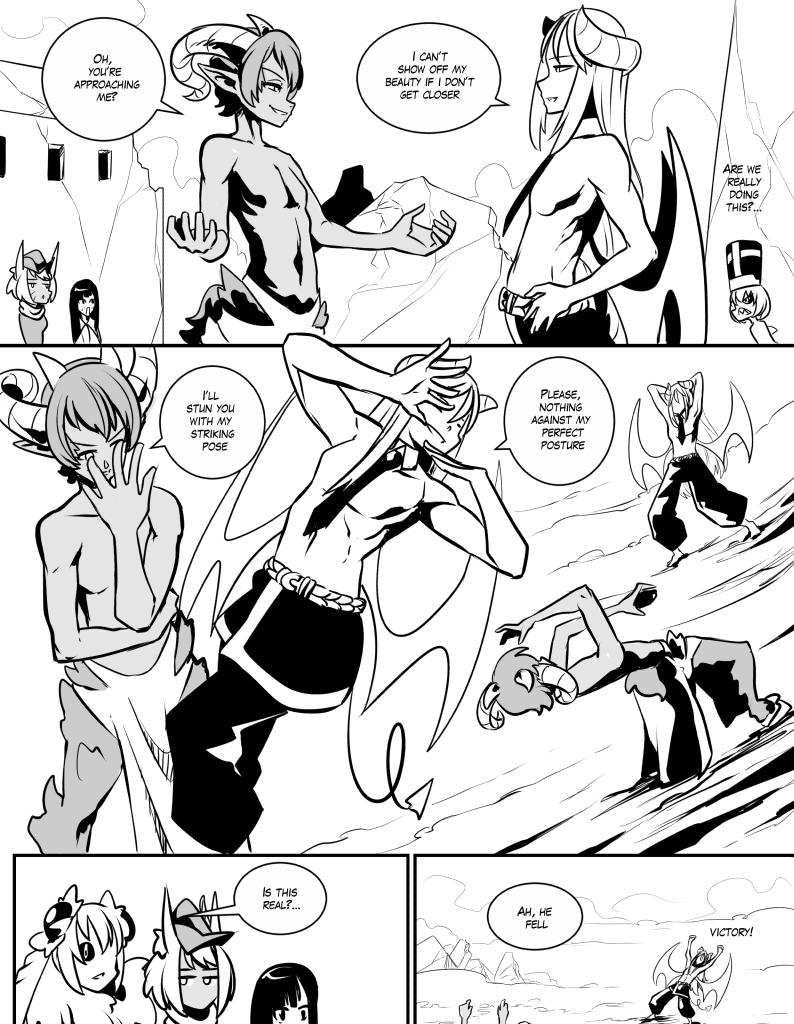 Monster girls on tour - Episode 575, Page 1: Page 575